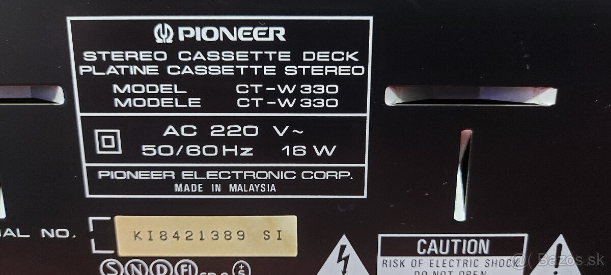 Double decky Denon a Pioneer - 8