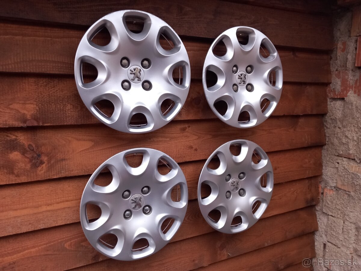 Puklice Peugeot, sada 9654864580 - 8