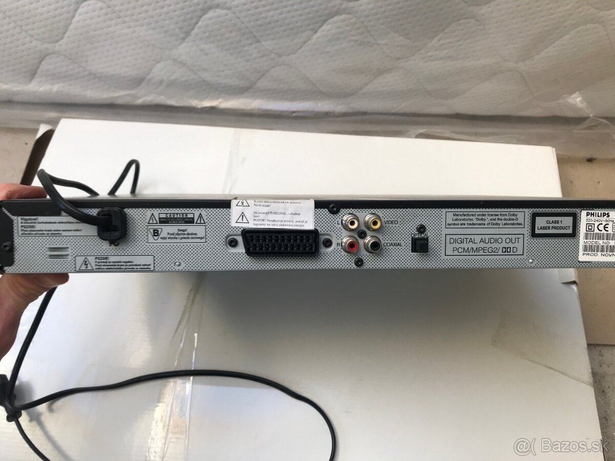 DVD prehrávač philips dvd 729 - 8