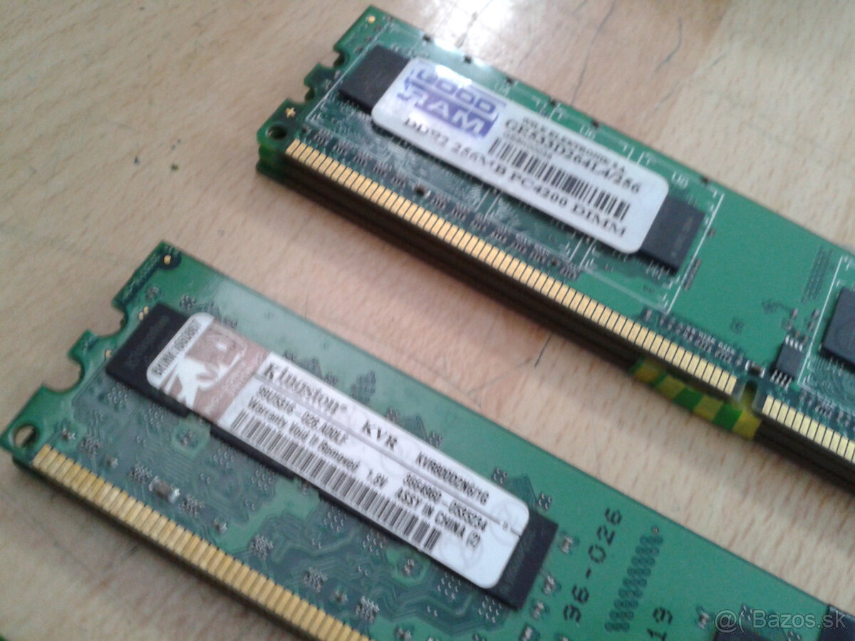ddr1-256-512mb 1gb a ddr2 1gb za 5e kus - 8