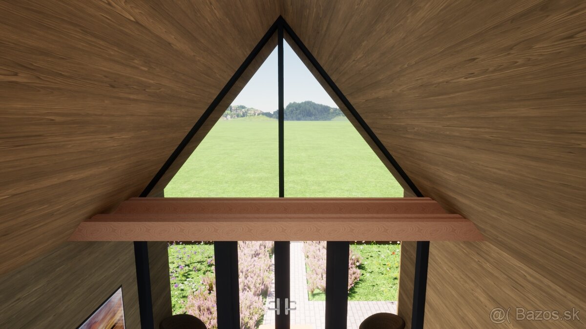 Moderná chata v škandinávskom štýle - 8