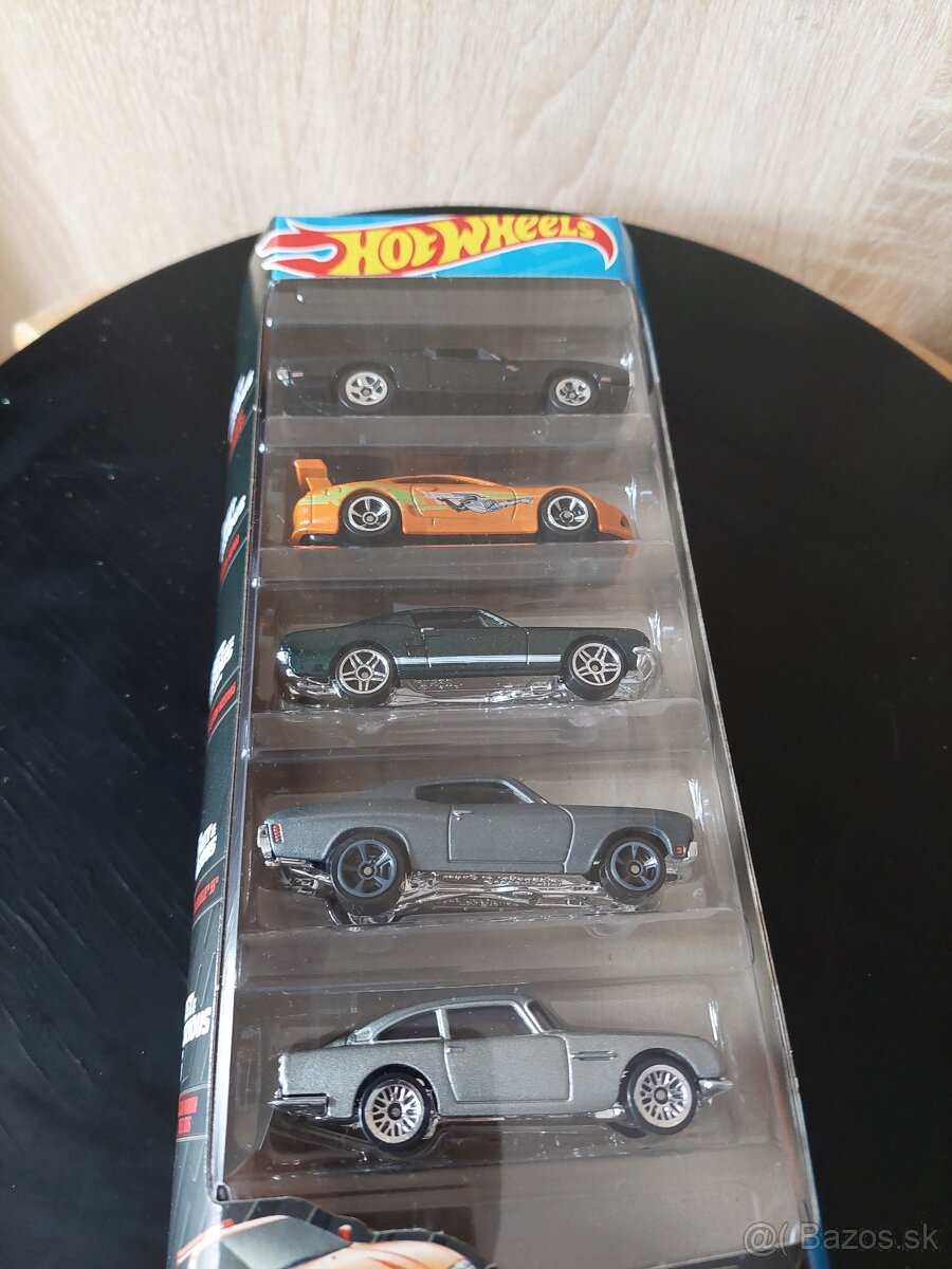 Hot Wheels Fast & Furious 5-Pack – zberateľská sada (1:64) - 8