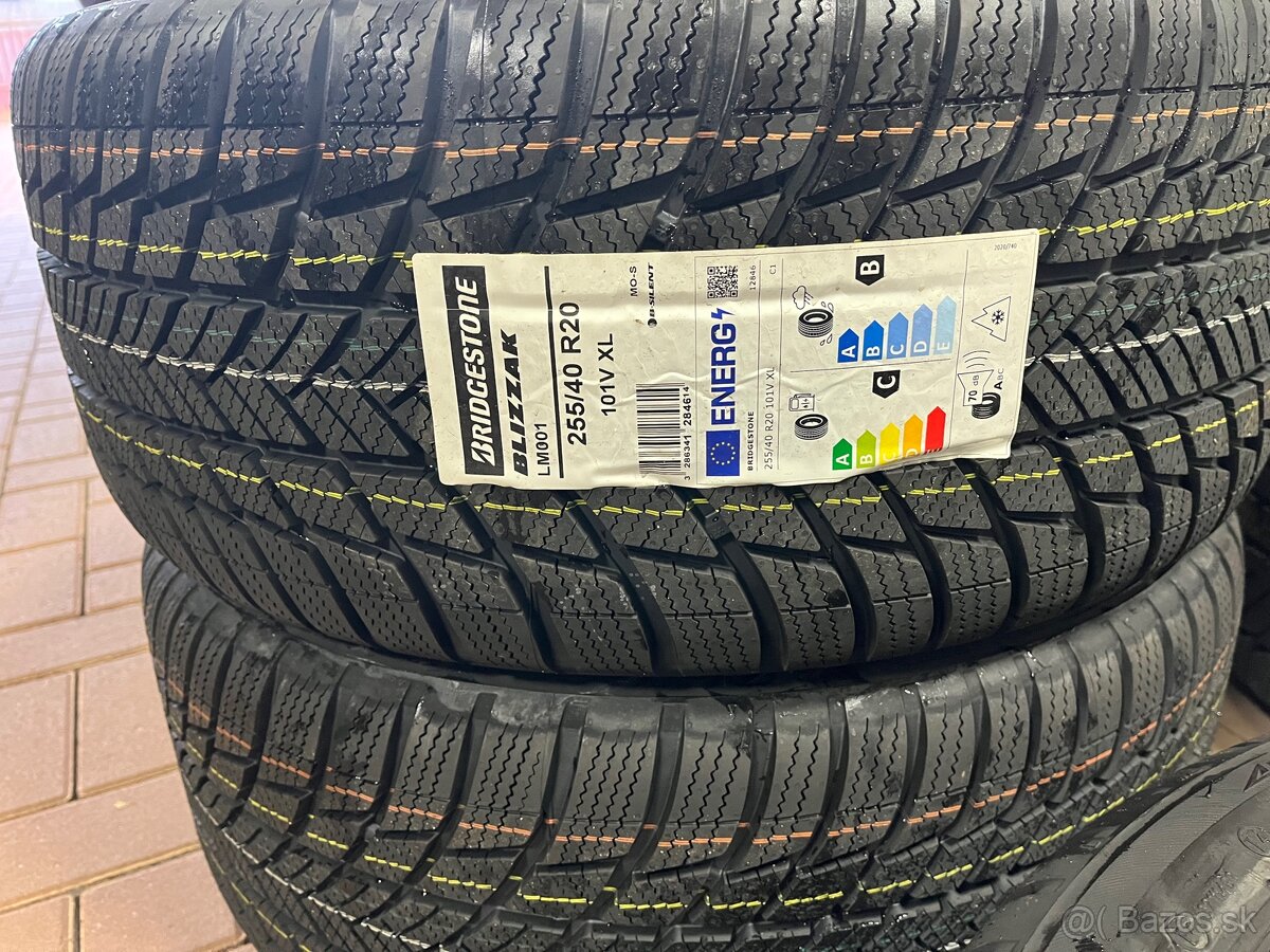 255/40R20 Nove zimné Mb kolesa Eqe - 8