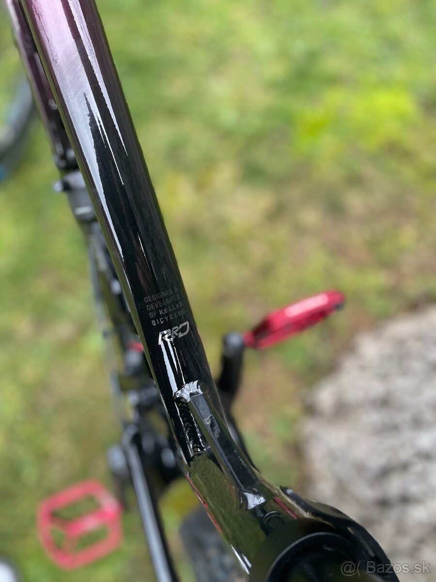 Kellys Swag 30, garnet red veľ. L - 8