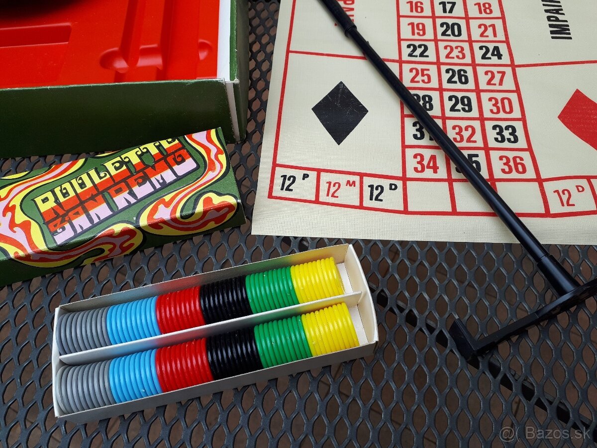 Stara hracka : Ruleta od KDN / KADEN - 8