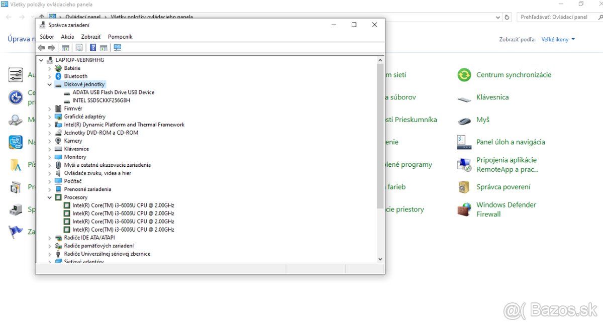 Notebook HP 250 G6 Intel Core i3 2GHz, 12GB DDR, SSD 256GB - 8