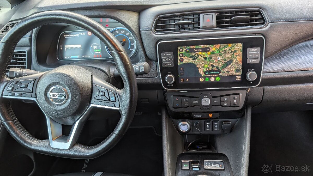 🚗💨 Nissan Leaf Tekna 2021 110kW (150k), batéria 40kwh - 8