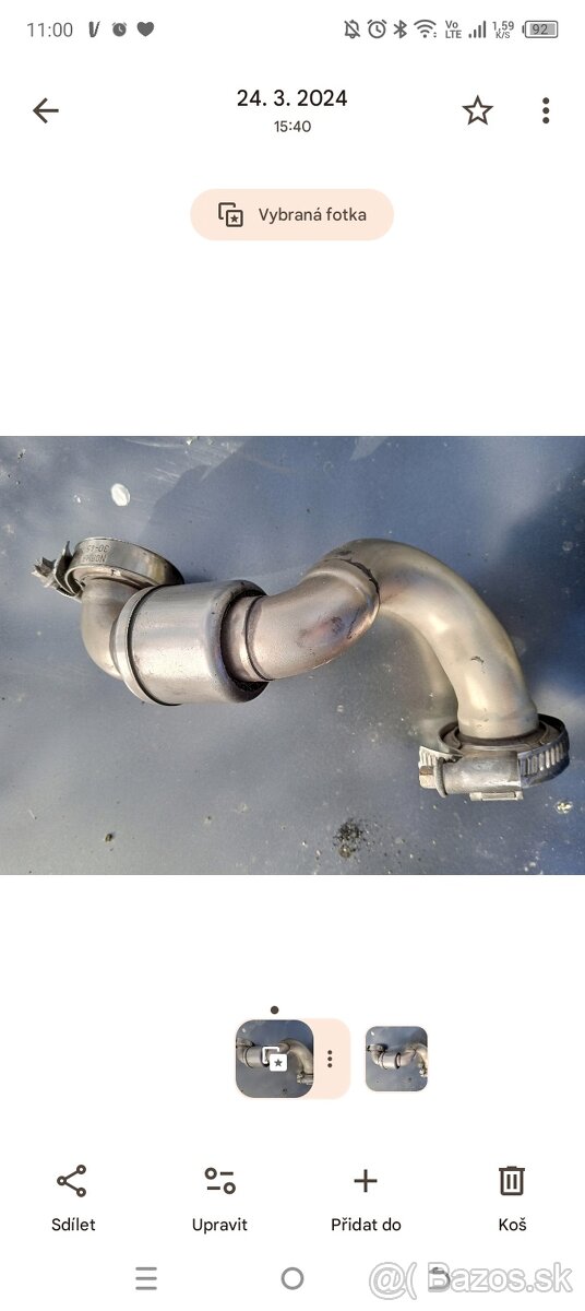 BMW e65 730d M57N diely. Na motor - 8