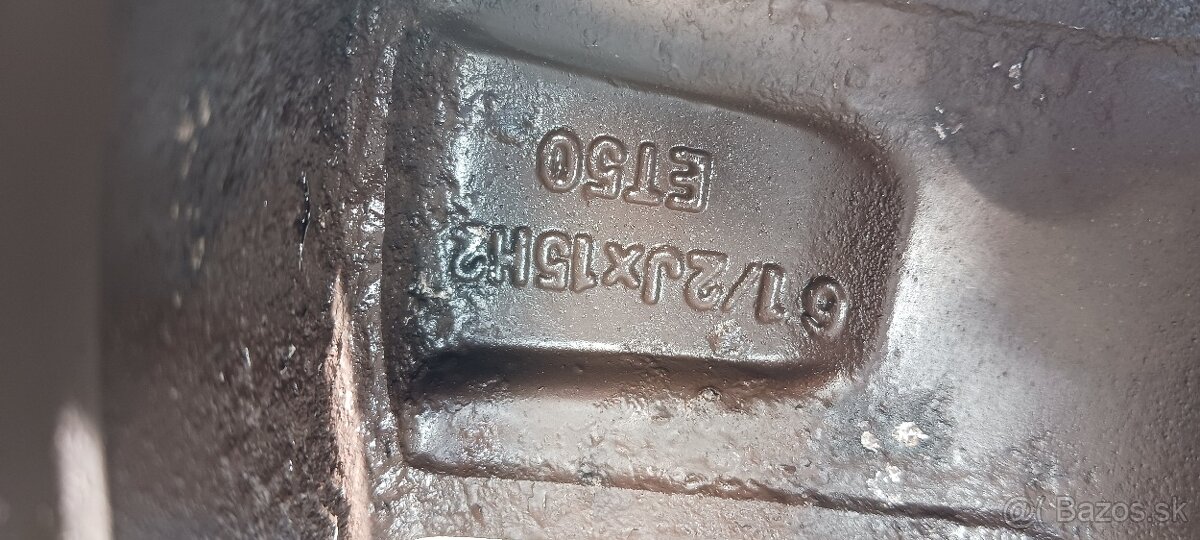 Predám elektróny VW 5x112 r15 - 8