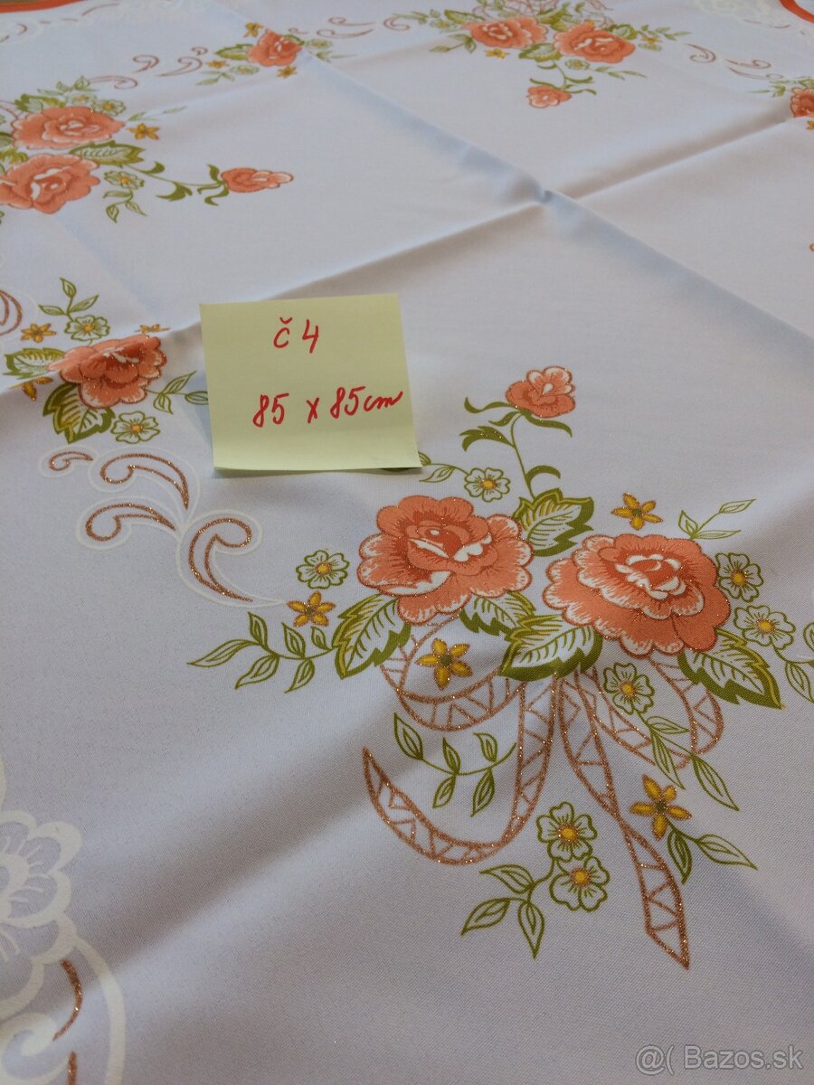 Obrusy nové ,rôzne motívy a rozmery - 8