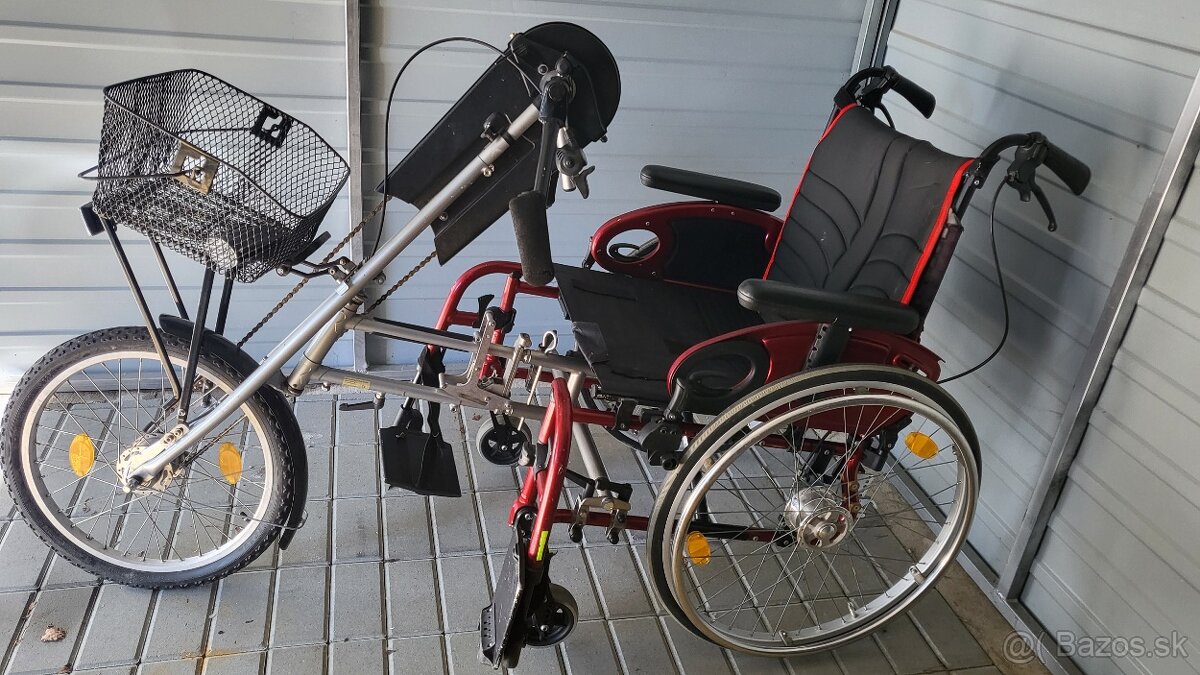 Ručný bicykel Speedy - Bike + Sopur pre vozičkarov - 8