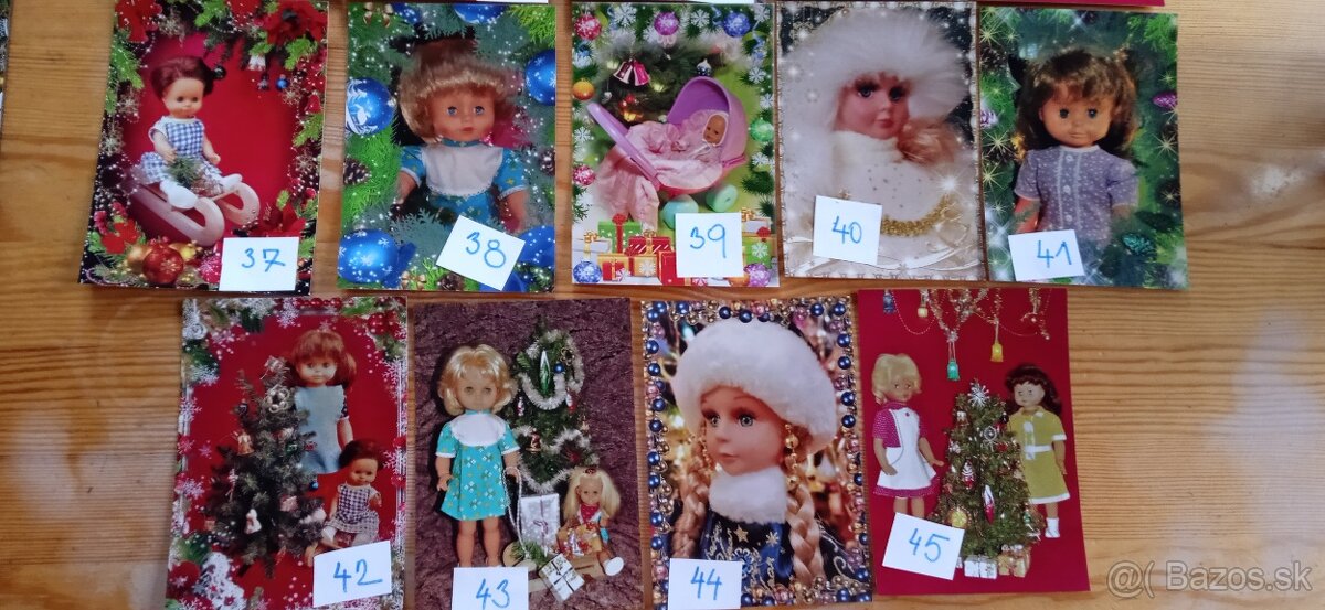 retro pohladnice hamiro babiky 45 kusov kus - 5 eur - 8