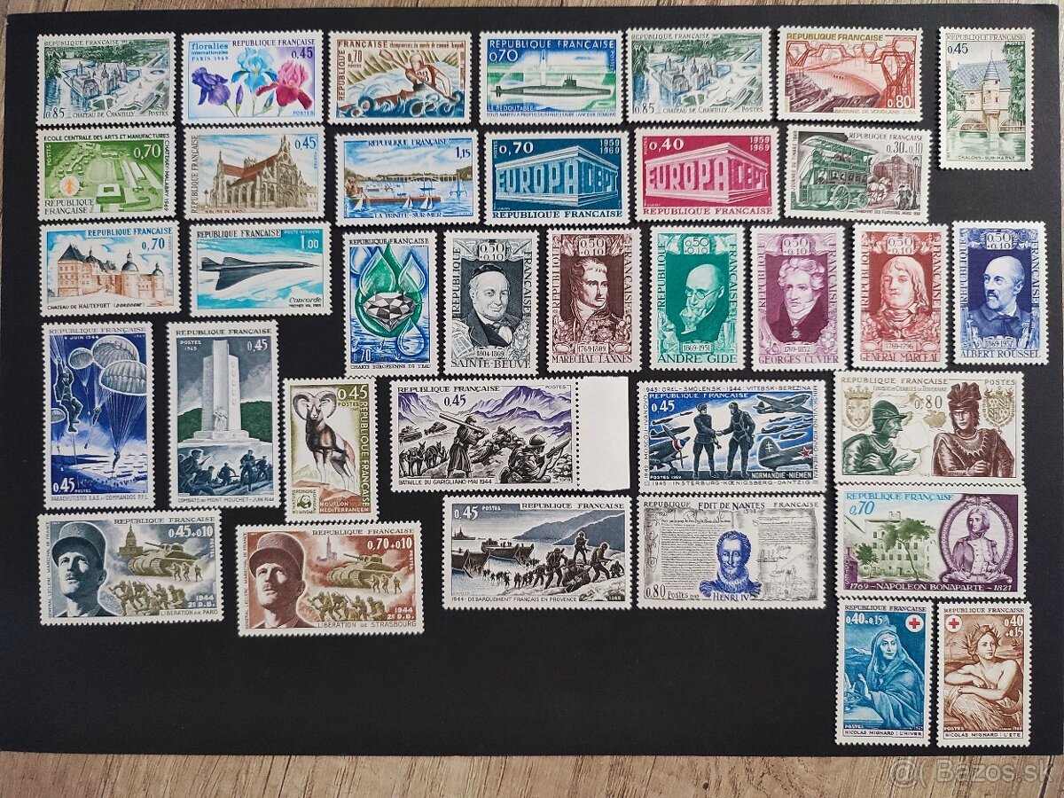 Zbierka poštových známok Francúzsko - 8