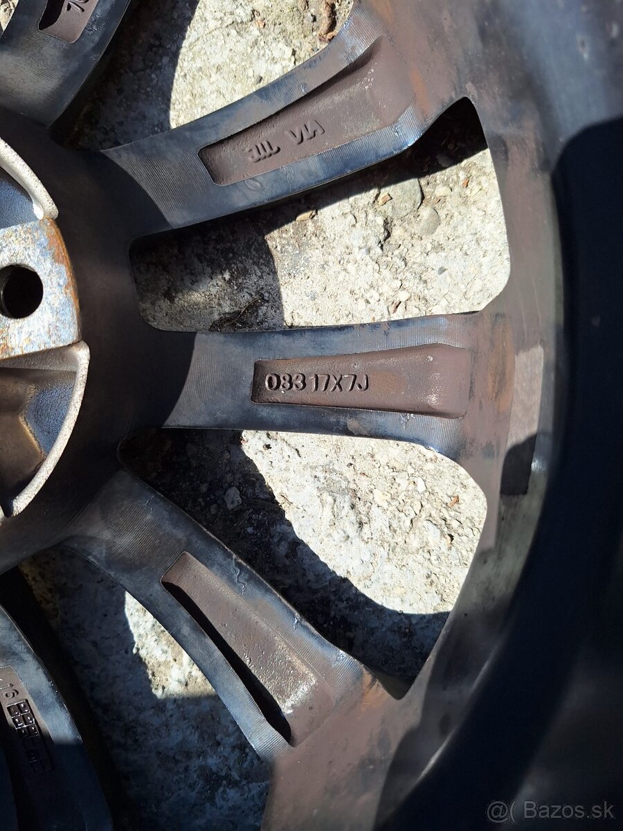 Alu disky/pneumatiky R17 - 8