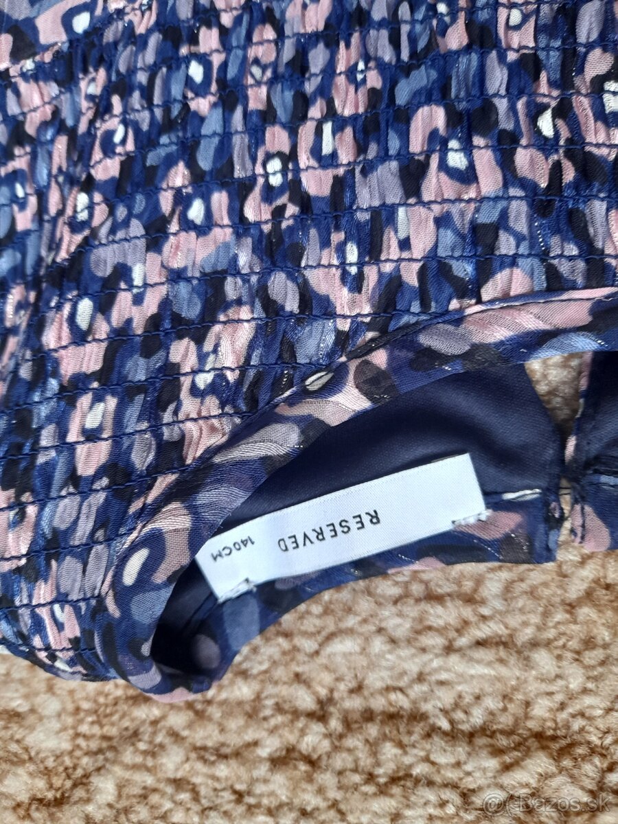 Krásne dievčenské šaty, veľkosť 140 - 8