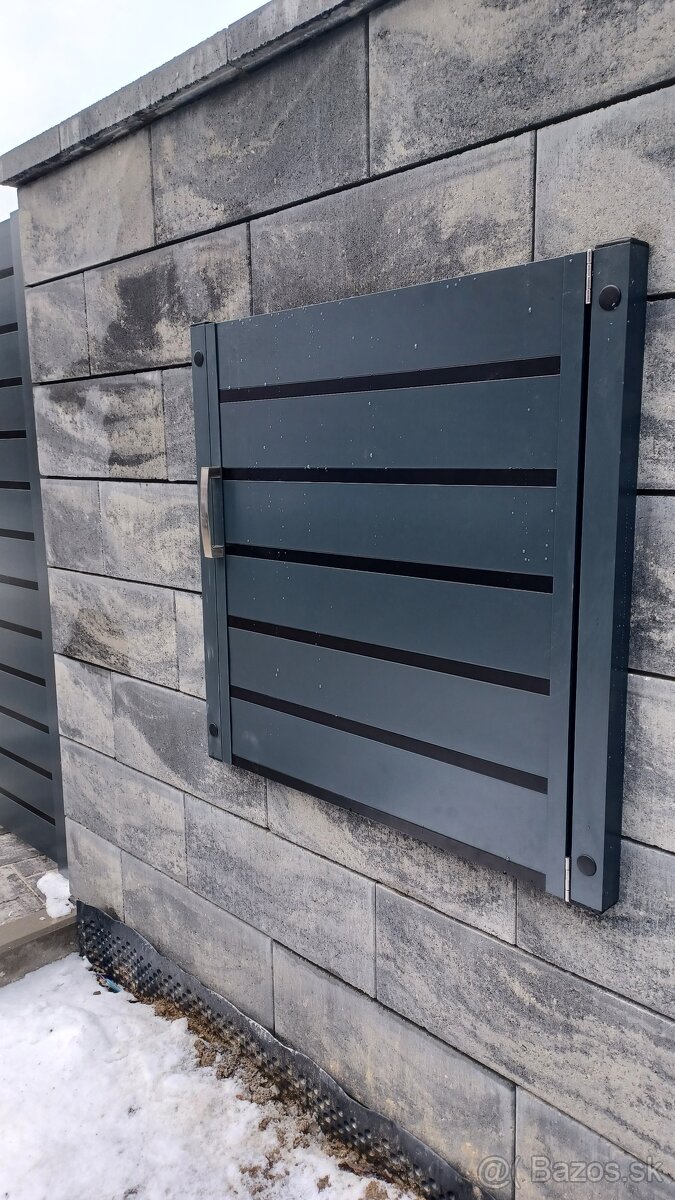 Hliníkové brány - 8
