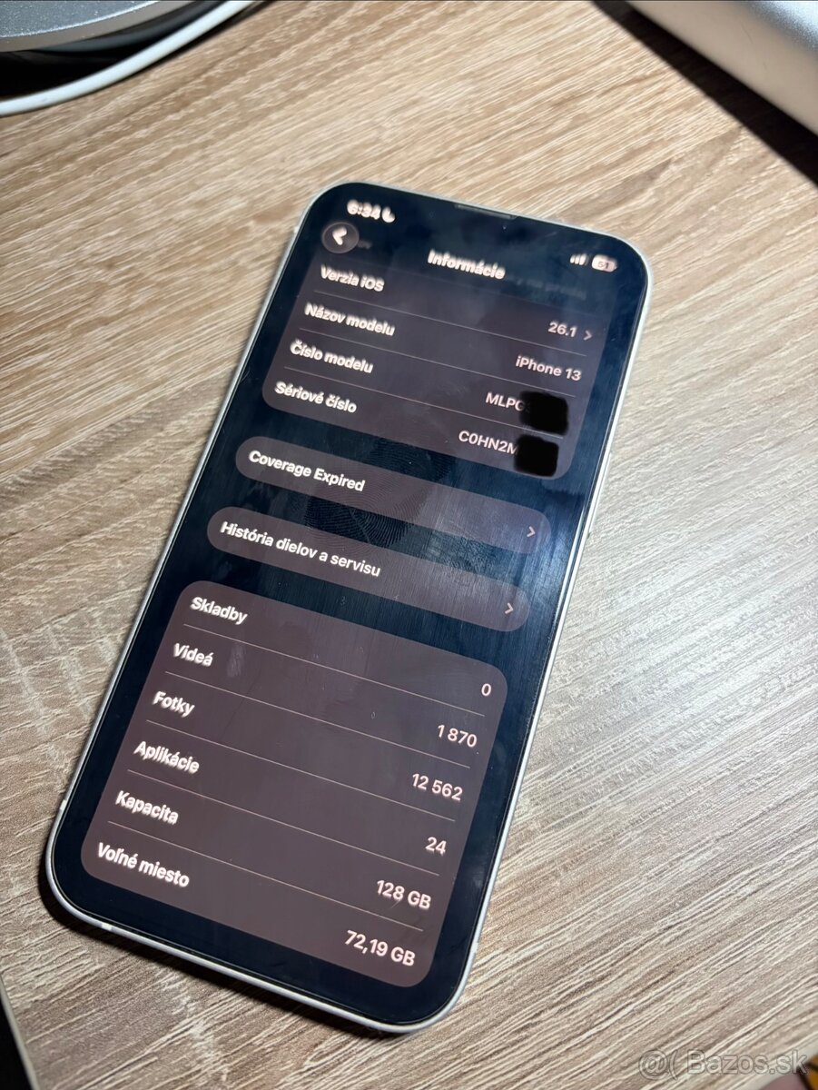 iPhone 13 - 128gb - Starlight - 8