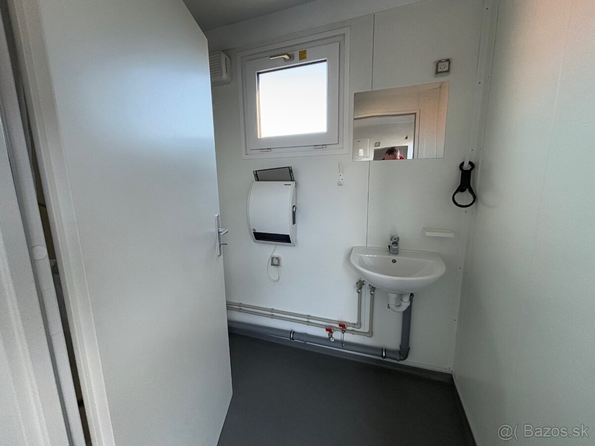 WC / sprchový kontejner / dámy & páni / 6m délky - 8