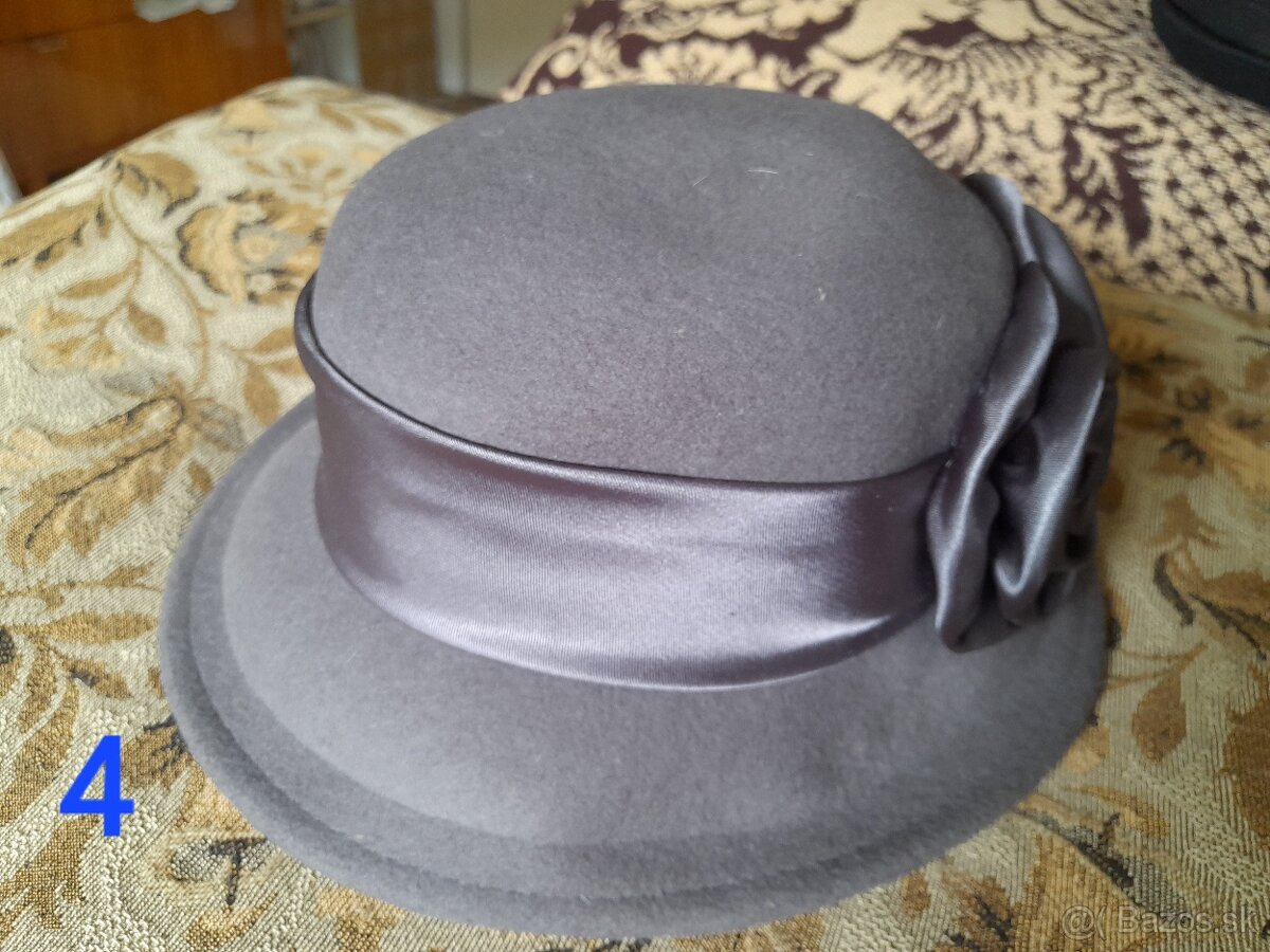 Dámske retro klobúky a šály - 8