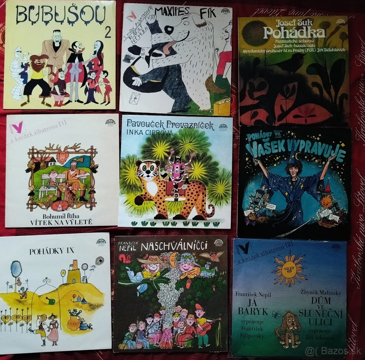 LP gramofonové desky - Pohádky - 8