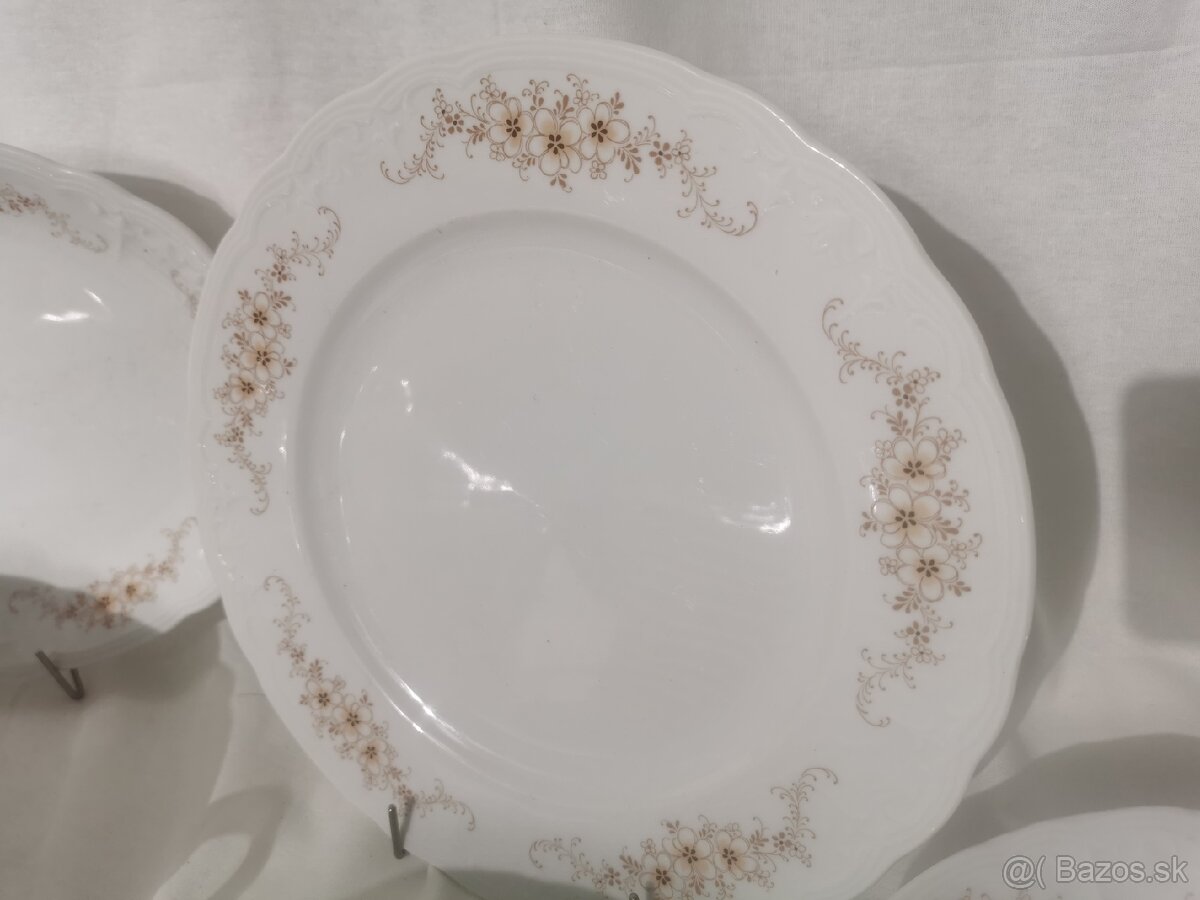 Obedova súprava, tanierovy set, taniere - 8