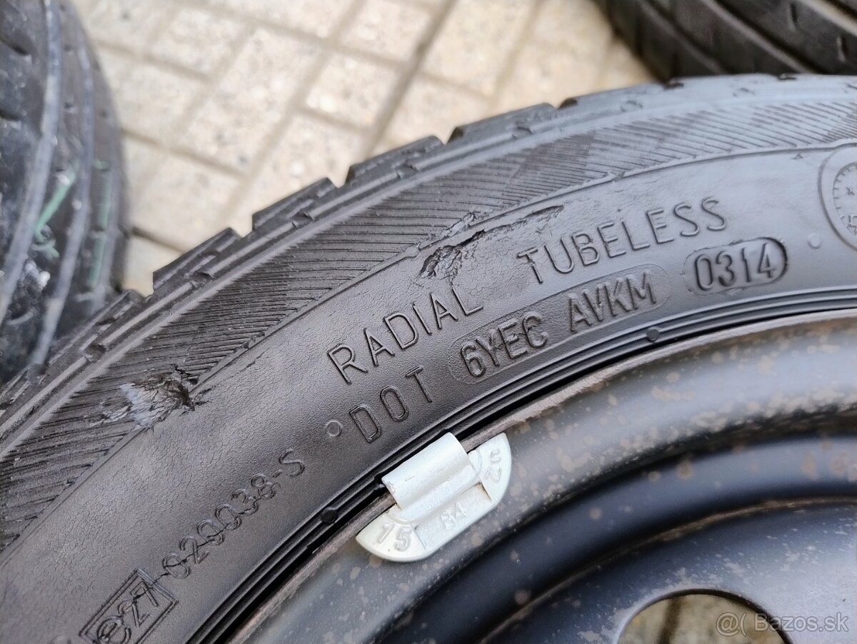 Plechové disky na Citroen C1 41/2Jx14 H2 ET39 - 8