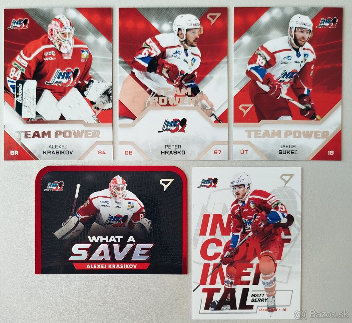 Hokejové kartičky TIPOS EXTRALIGA 25/26 - HK 32 L.MIKULÁŠ - 8