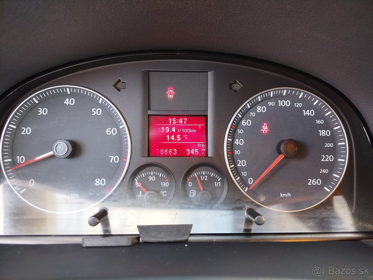 VW Touran 1.6, benz+lpg, r.2008 - 8