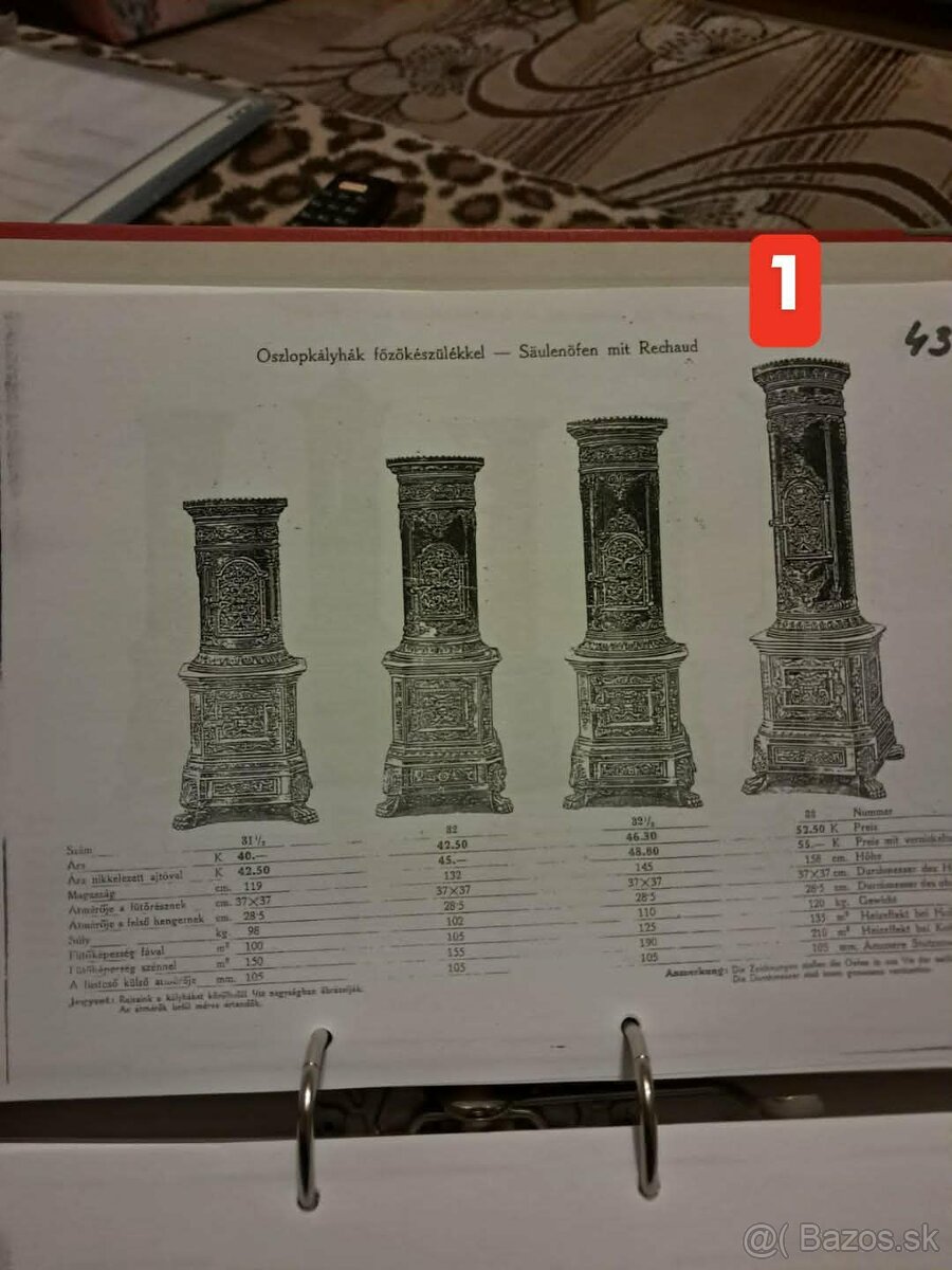 Predám starožitné kachle. - 8