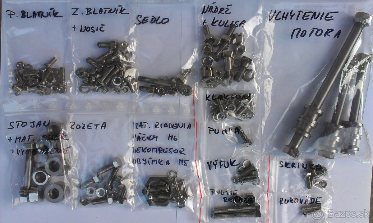 jawa robot - spojovací materiál - 8