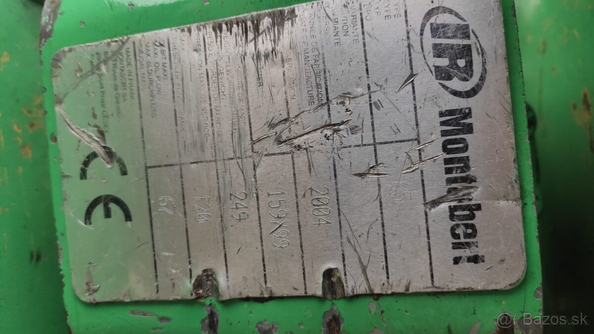 Buracie kladivo na bager, traktorbager. - 8