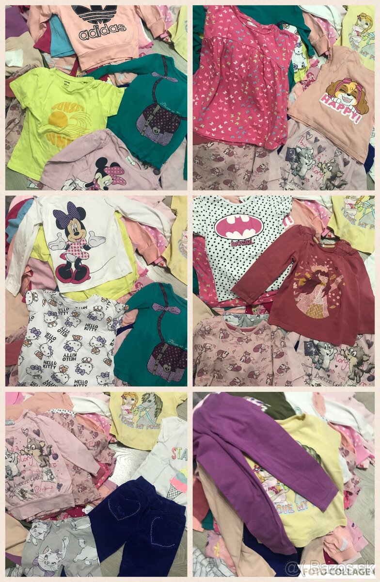 Mix oblečenia pre dievčatko 98-122. - 8