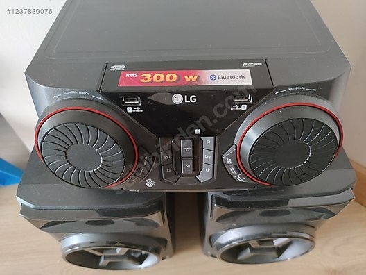 Predám hifi mini / mikrosystém LG CK 43 300W BOOM - 8