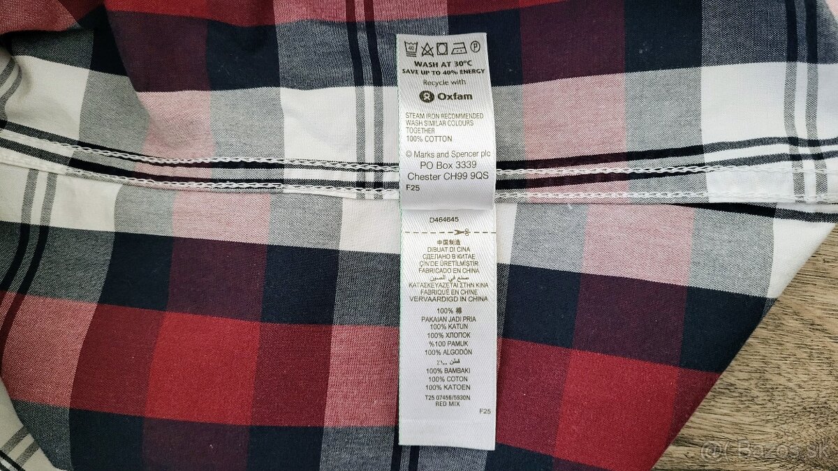 Pánska košeľa - Marks & Spencer - 8