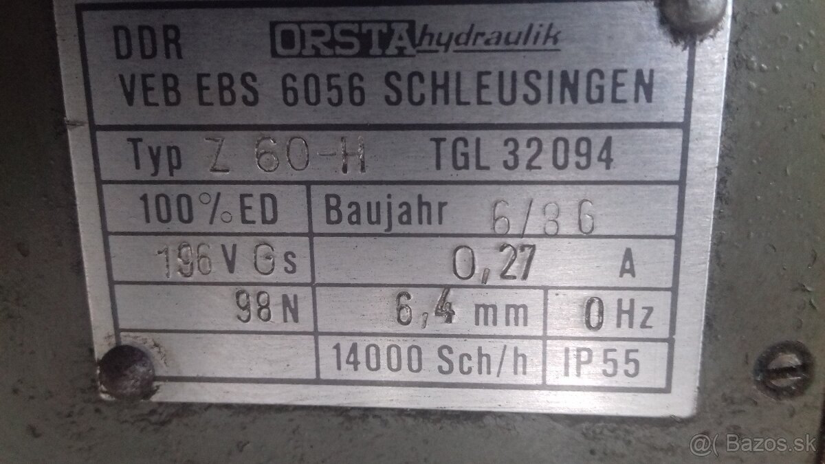 Predám hydraulickú jednotku - 8
