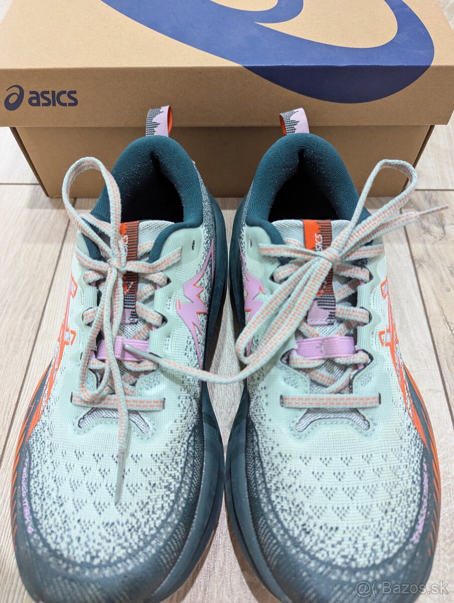 Asics Trabuco Max 4 - dámske trailové bežecké tenisky - 8