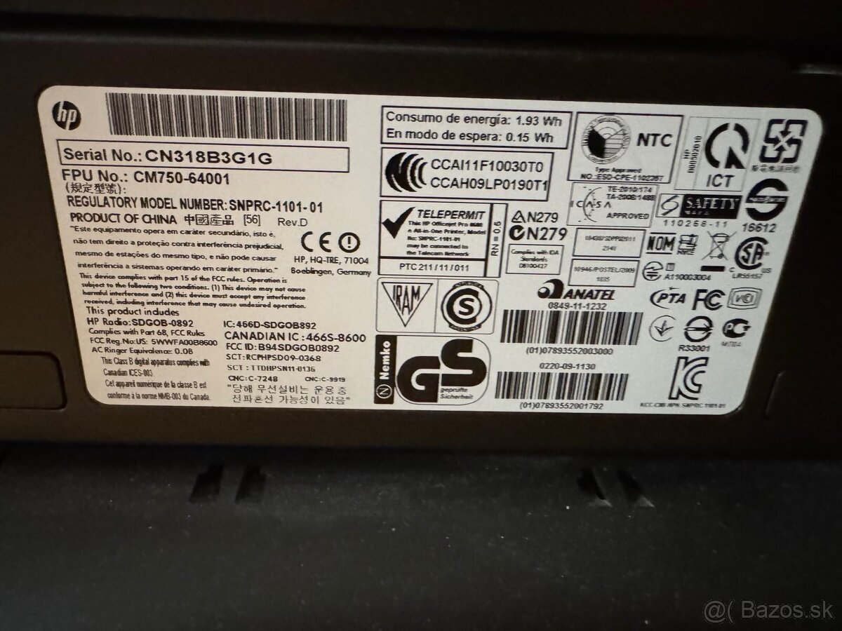 3Ks HP Scaner/Kopirka/HP 8600 Plus- meníme stroj park - 8