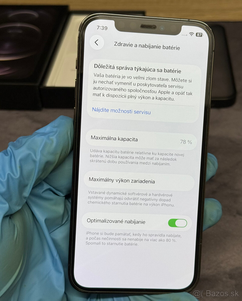 Apple iPhone 12 Pro 128 GB Graphite - 8