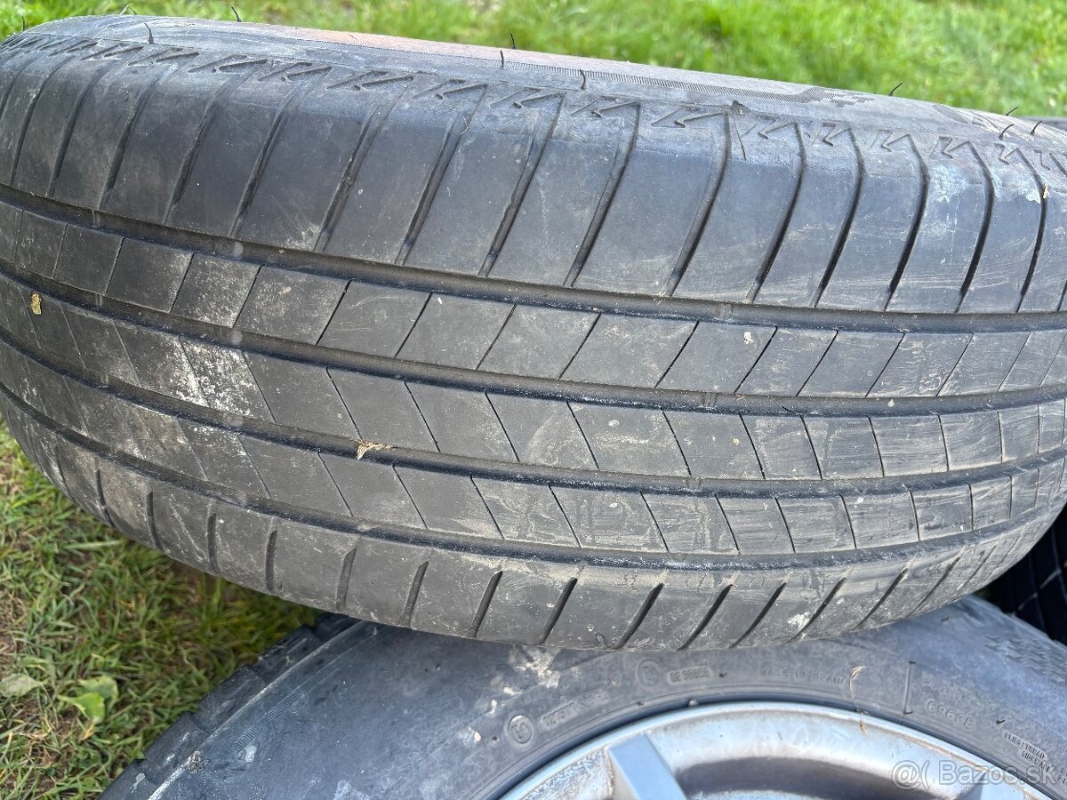 17" ALU disky original BMW 5x120 + letné 235/65 r17 - 8