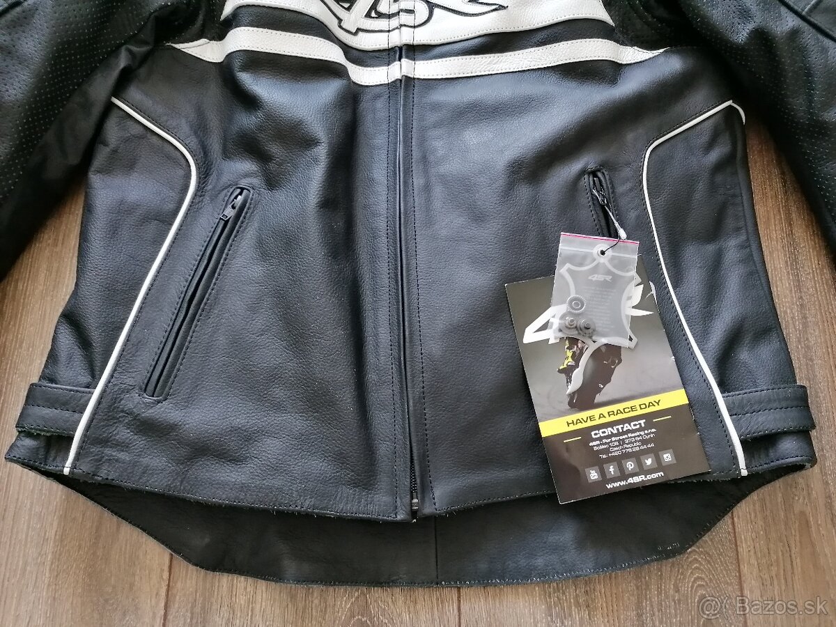 4SR Kožená bunda L/52 Nová - 8