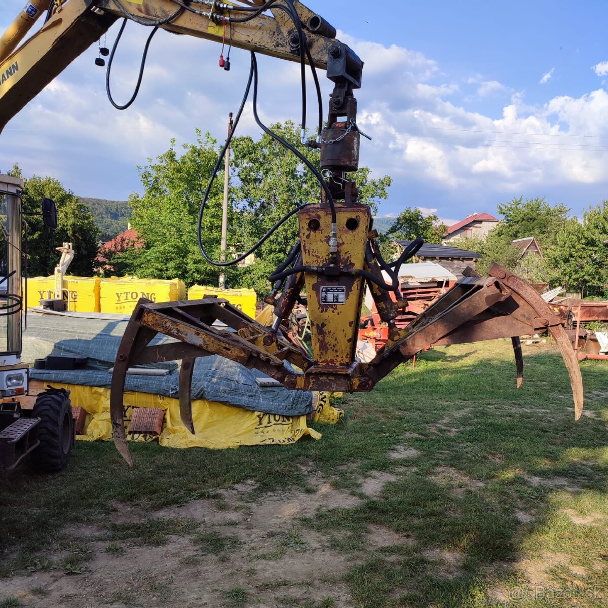 Hydraulicke klieste, drapak - 8