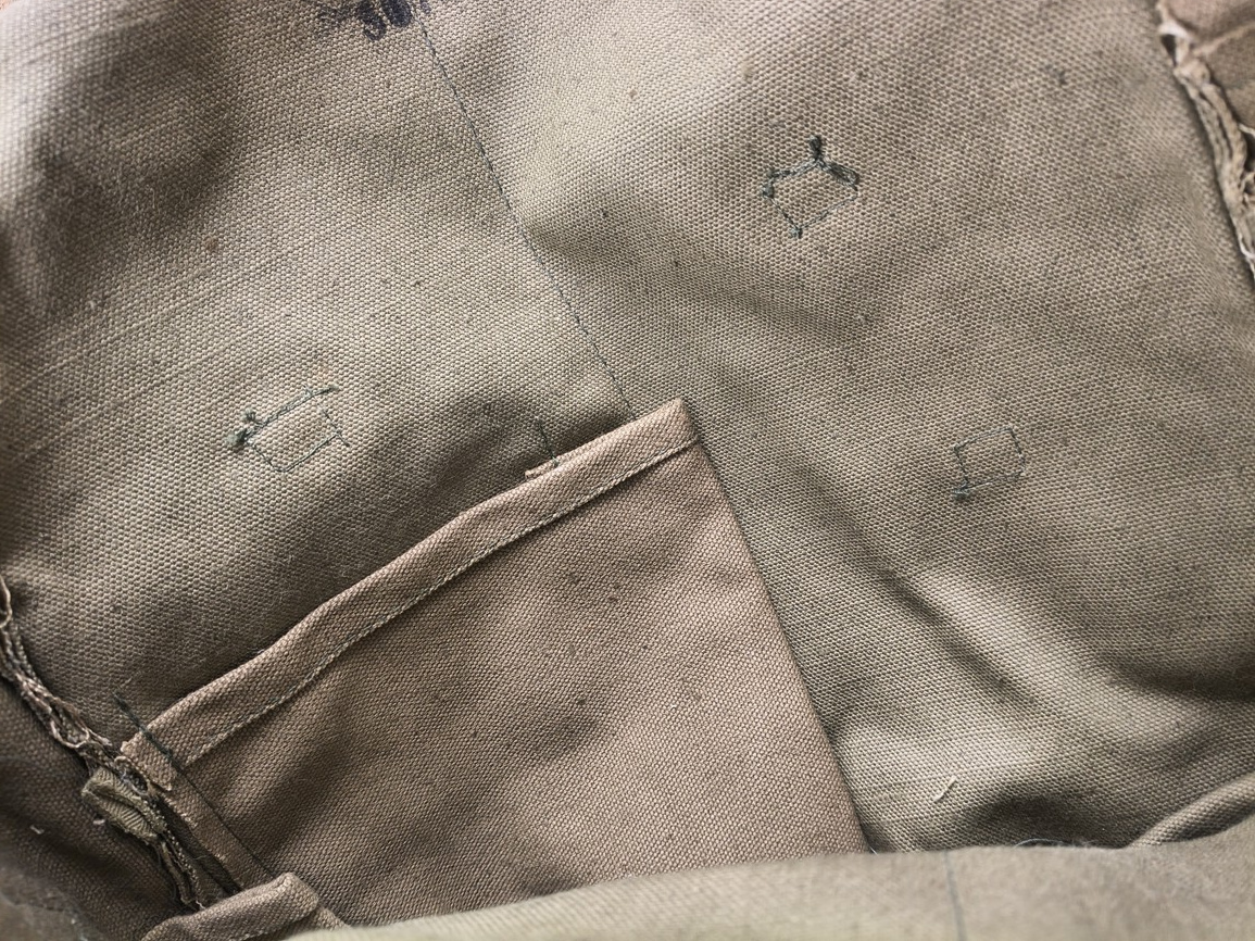 Malá polná vzor 60,brašna,vojenská,vojenský sekera - 8