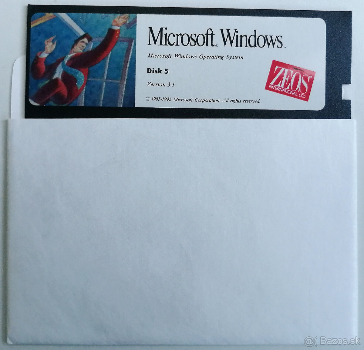 PREDÁM WINDOWS 3.1 1992 ZEOS USA-TOTAL RARE - 8