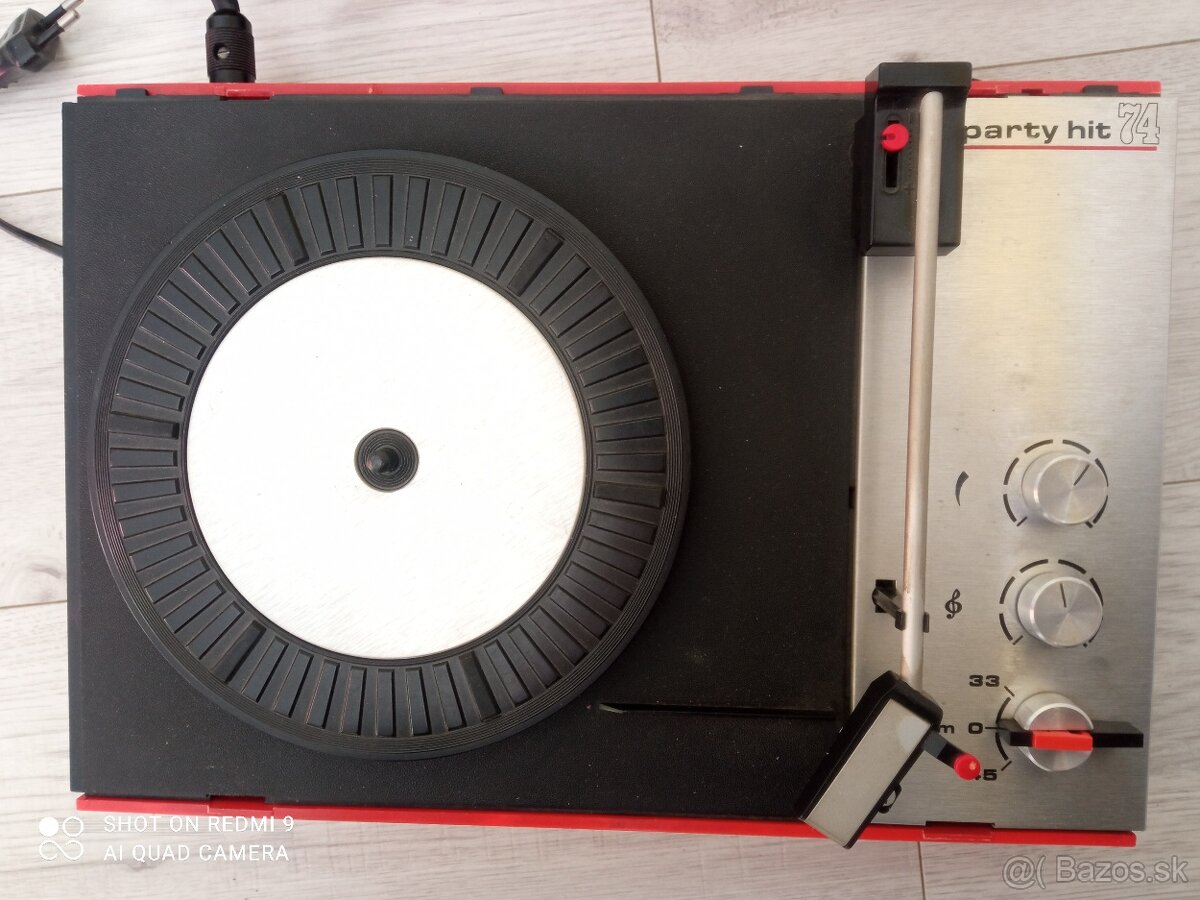 gramofón Unitra Fonica Party Hit 74 - 8