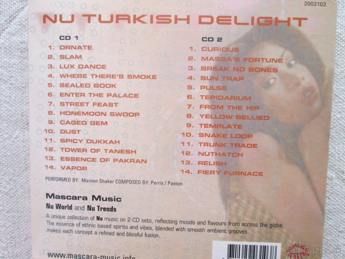 ukrajinská hudba na CD (8cd) - 8