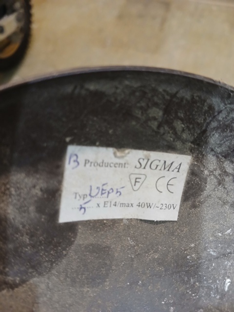 Sklenený Luster - 8