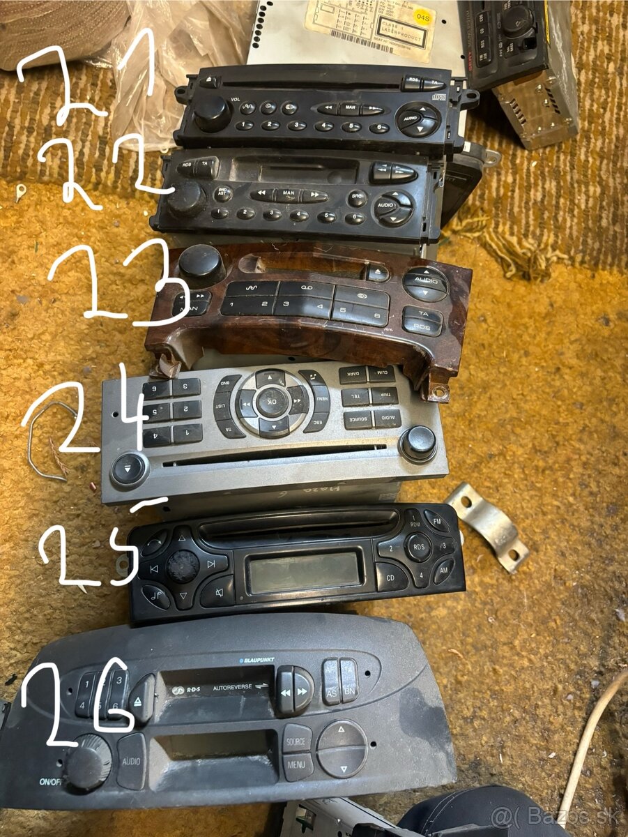 radio autoradio vsetky s kodom - 8