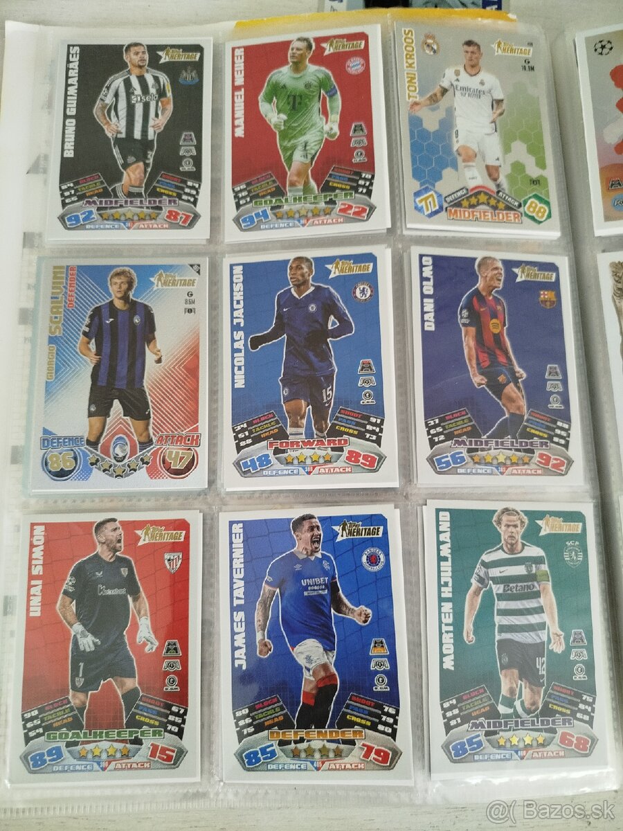 Predám futbalové kartičky - 8