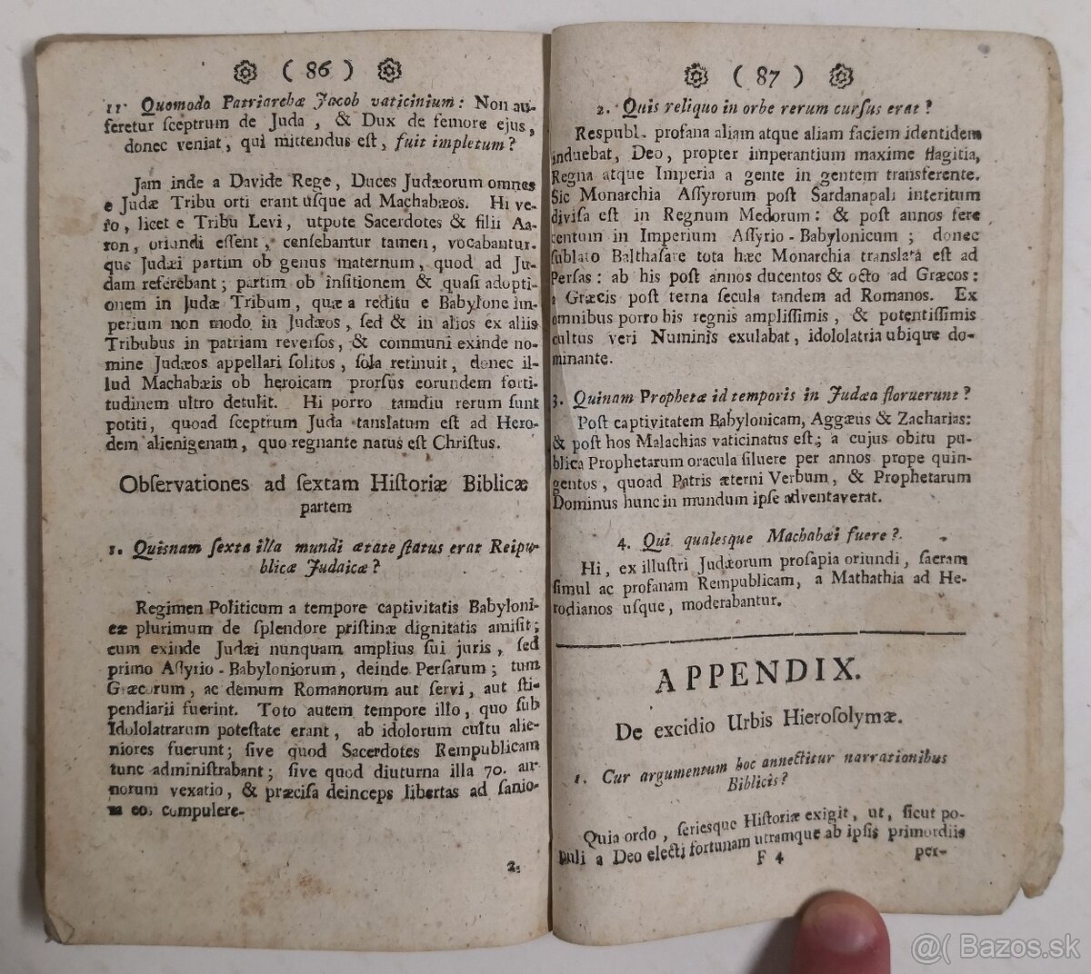 RUDIMENTA HISTORICA,Sive brevis, facilisque METHODUS 1778 - 8