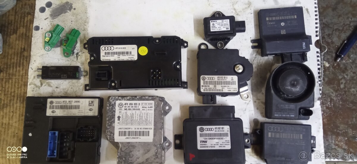 riadiace jednotky audi a6 c6 - 8